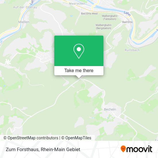 Карта Zum Forsthaus