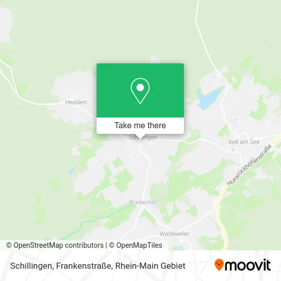 Карта Schillingen, Frankenstraße