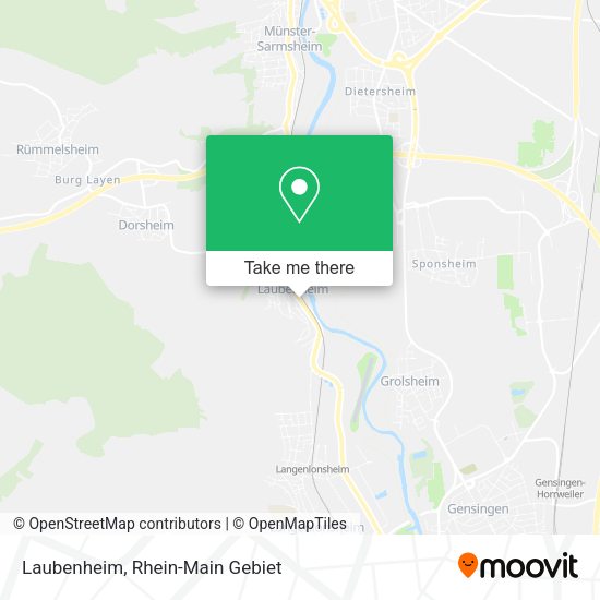 Карта Laubenheim