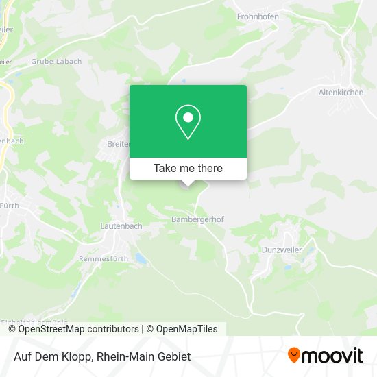 Карта Auf Dem Klopp