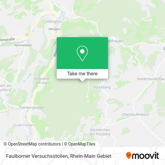 Карта Faulborner Versuchsstollen