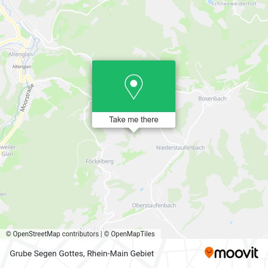 Карта Grube Segen Gottes