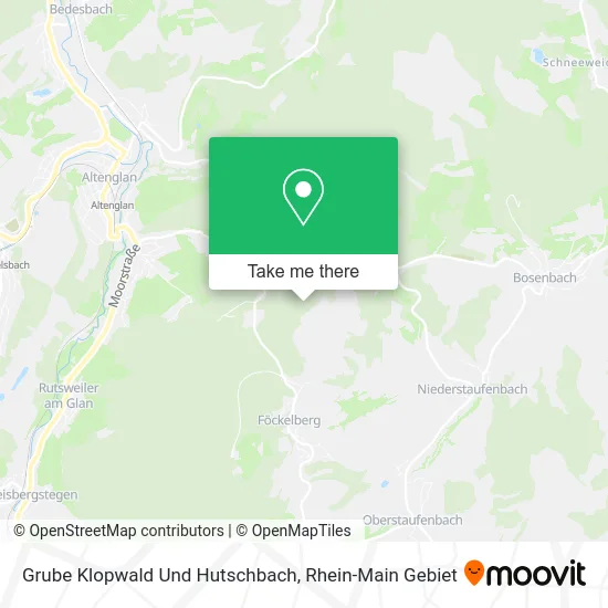 Карта Grube Klopwald Und Hutschbach