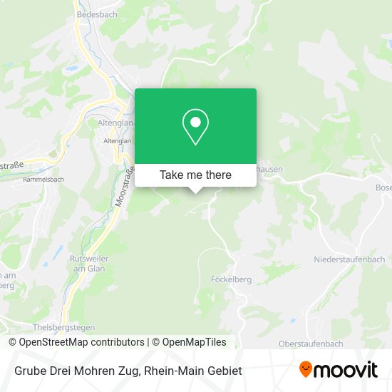 Карта Grube Drei Mohren Zug