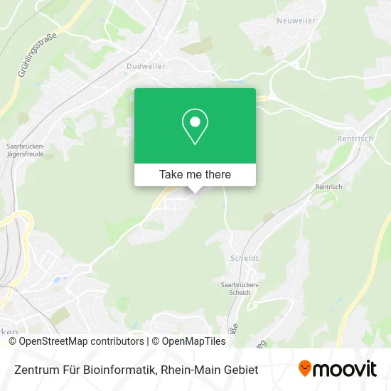Карта Zentrum Für Bioinformatik