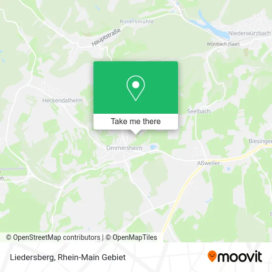 Карта Liedersberg