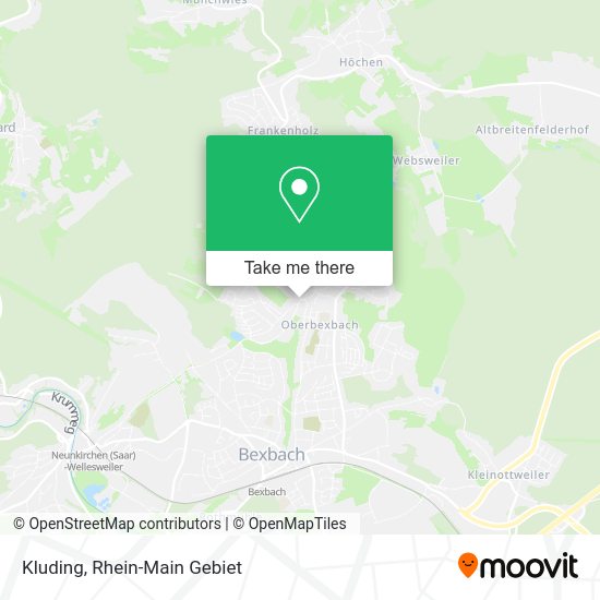 Карта Kluding