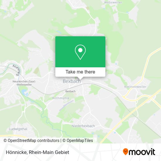 Карта Hönnicke
