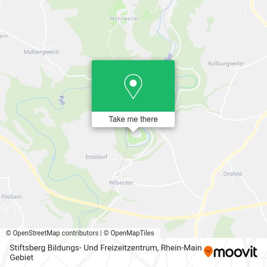Карта Stiftsberg Bildungs- Und Freizeitzentrum
