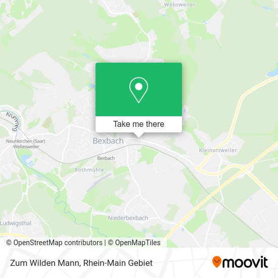 Карта Zum Wilden Mann