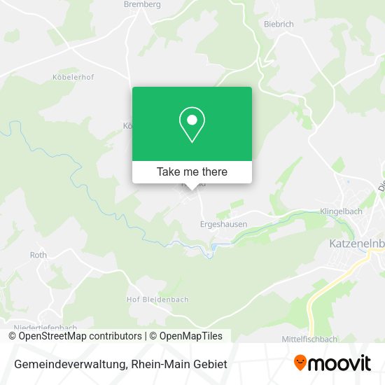 Карта Gemeindeverwaltung