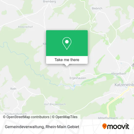 Карта Gemeindeverwaltung