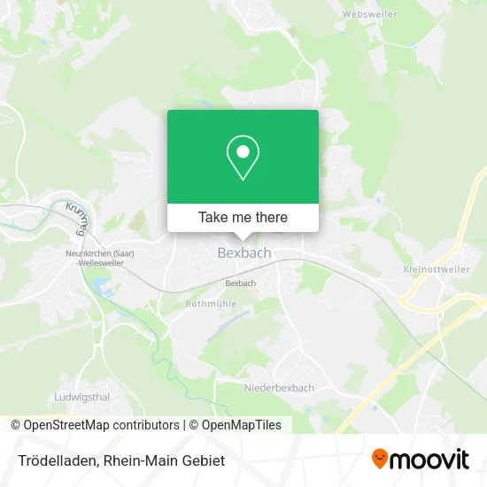 Карта Trödelladen