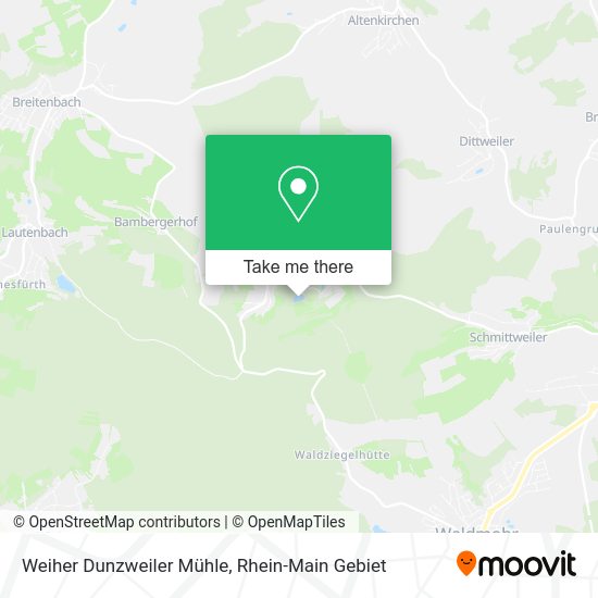 Карта Weiher Dunzweiler Mühle
