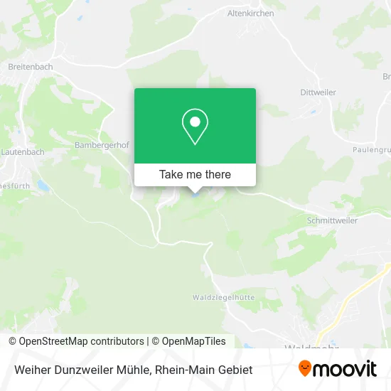 Карта Weiher Dunzweiler Mühle