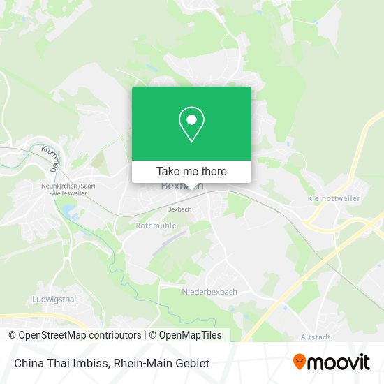 Карта China Thai Imbiss