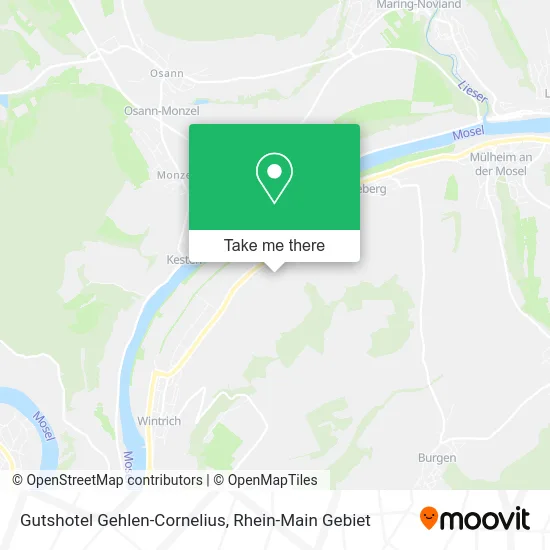 Карта Gutshotel Gehlen-Cornelius