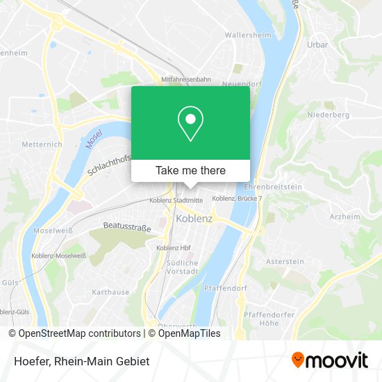 Карта Hoefer