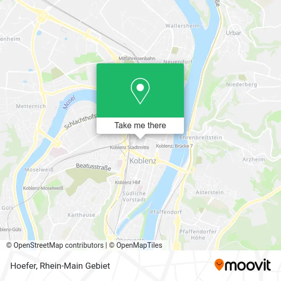Карта Hoefer