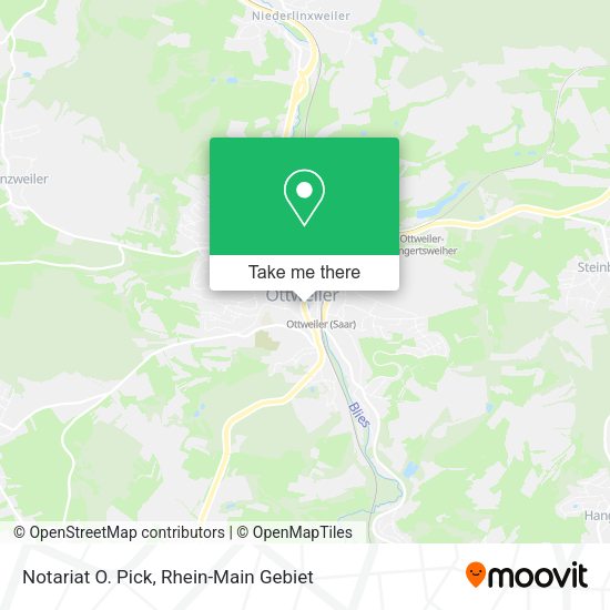 Карта Notariat O. Pick