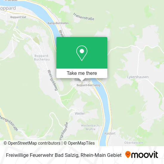 Карта Freiwillige Feuerwehr Bad Salzig