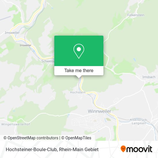 Карта Hochsteiner-Boule-Club