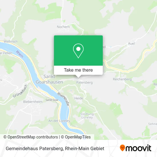 Карта Gemeindehaus Patersberg