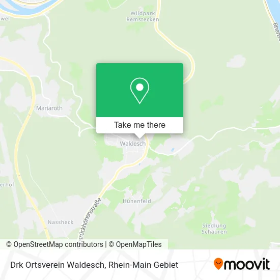 Карта Drk Ortsverein Waldesch