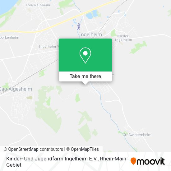 Карта Kinder- Und Jugendfarm Ingelheim E.V.