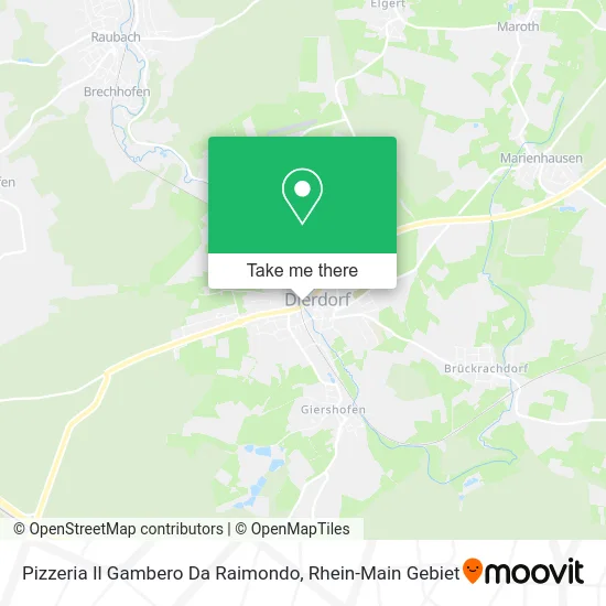Карта Pizzeria Il Gambero Da Raimondo