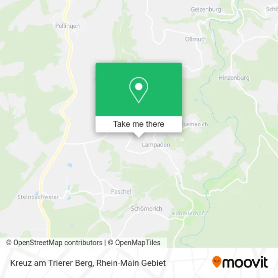 Карта Kreuz am Trierer Berg