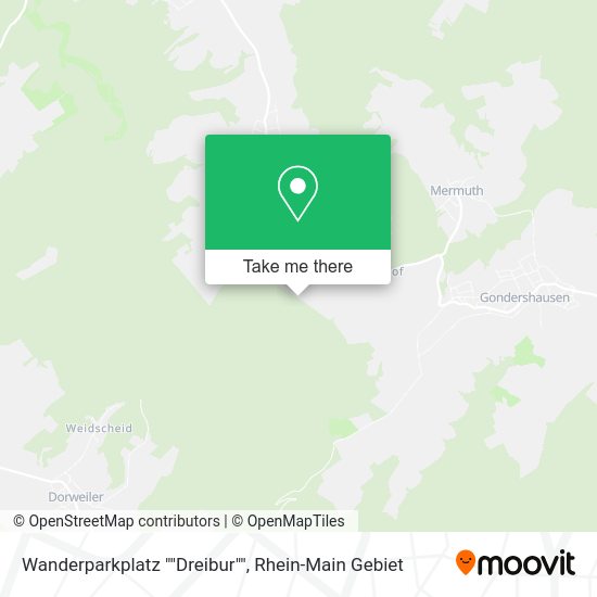 Карта Wanderparkplatz ""Dreibur""