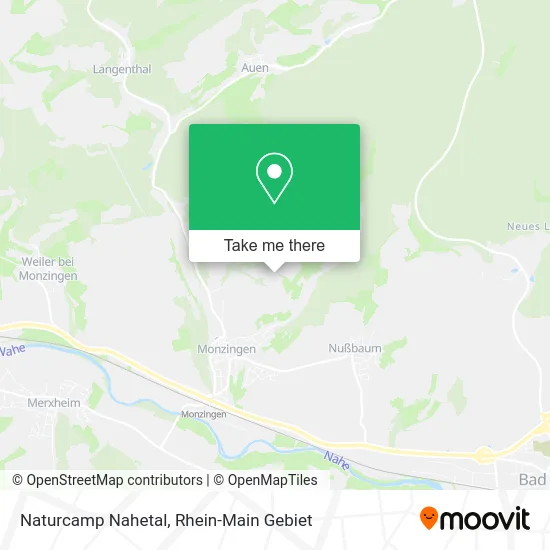 Карта Naturcamp Nahetal