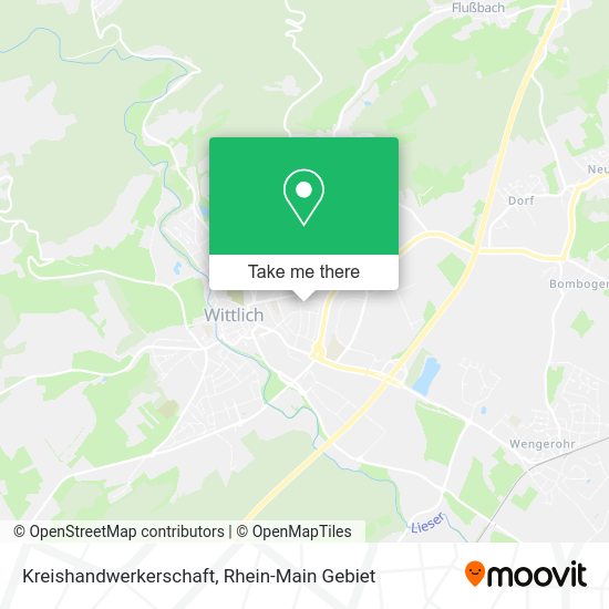 Карта Kreishandwerkerschaft