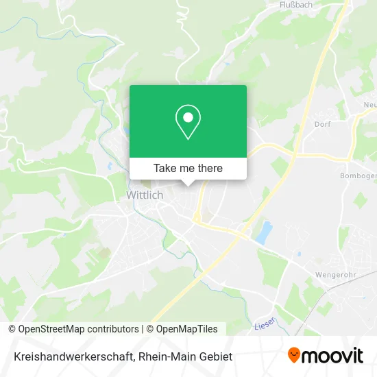 Карта Kreishandwerkerschaft