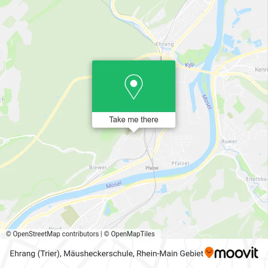 Ehrang (Trier), Mäusheckerschule map