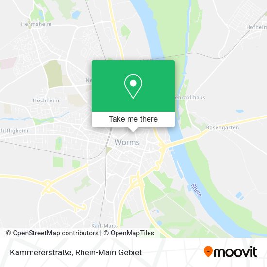 Карта Kämmererstraße