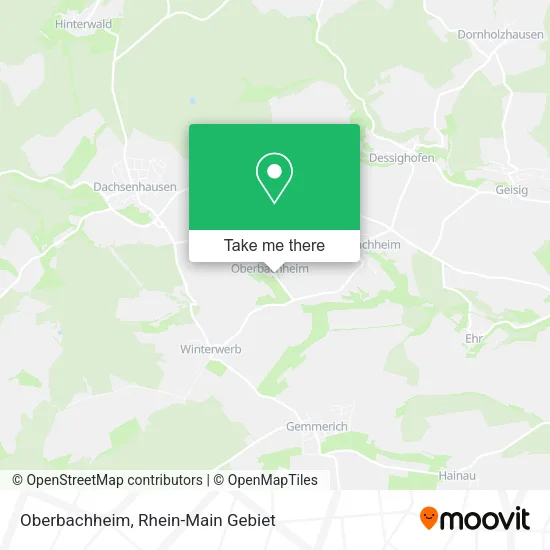 Карта Oberbachheim