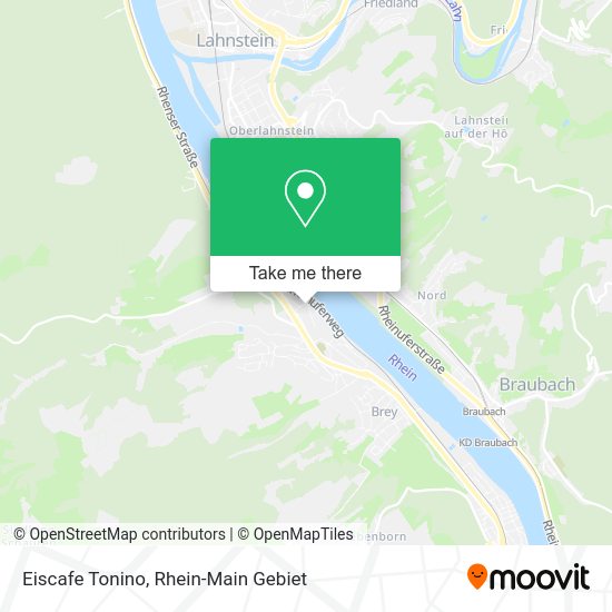 Карта Eiscafe Tonino