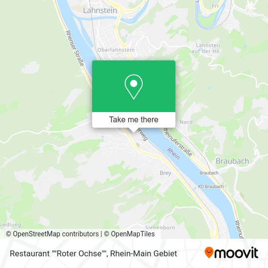 Карта Restaurant ""Roter Ochse""