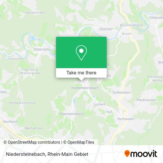 Карта Niedersteinebach