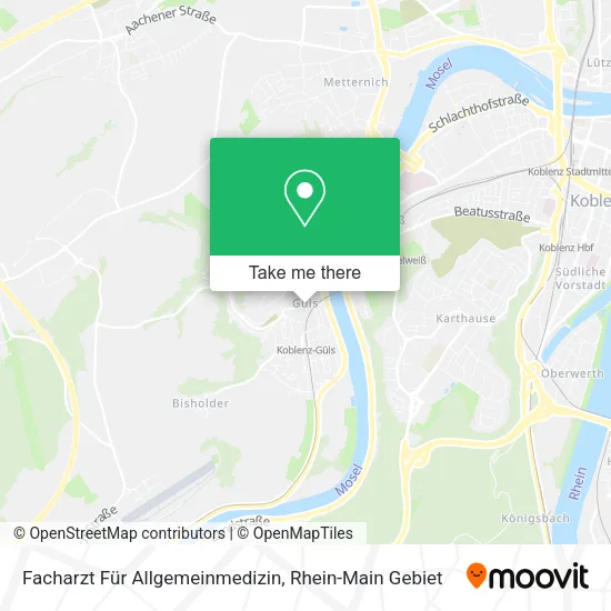 Карта Facharzt Für Allgemeinmedizin