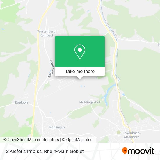 Карта S'Kiefer's Imbiss