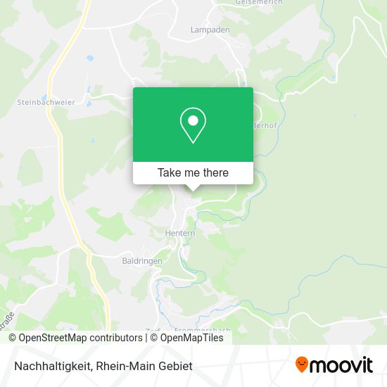 Карта Nachhaltigkeit