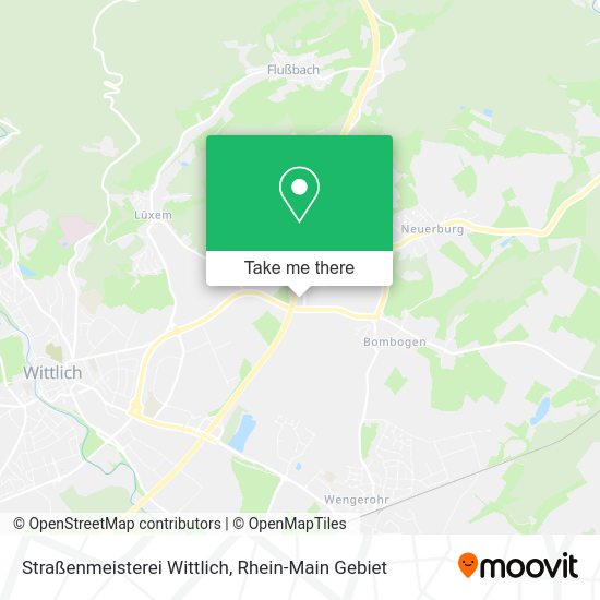 Карта Straßenmeisterei Wittlich