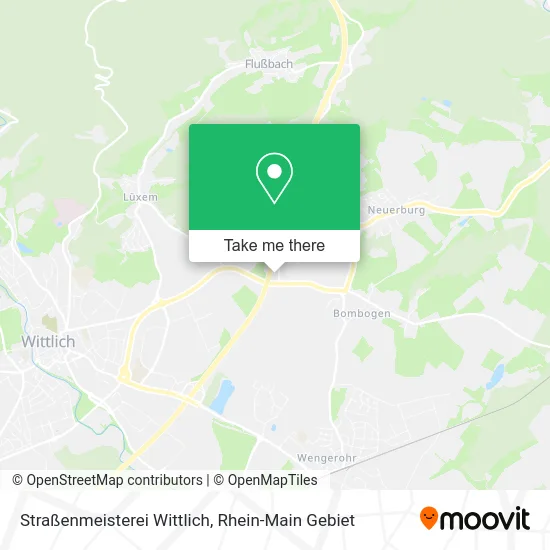 Карта Straßenmeisterei Wittlich