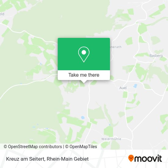 Карта Kreuz am Seitert