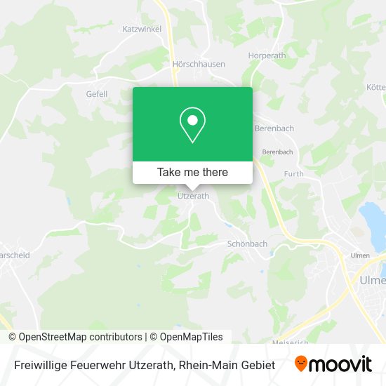 Карта Freiwillige Feuerwehr Utzerath