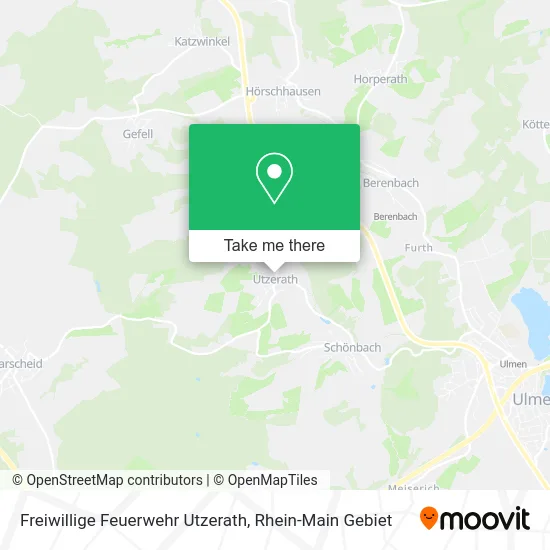Карта Freiwillige Feuerwehr Utzerath