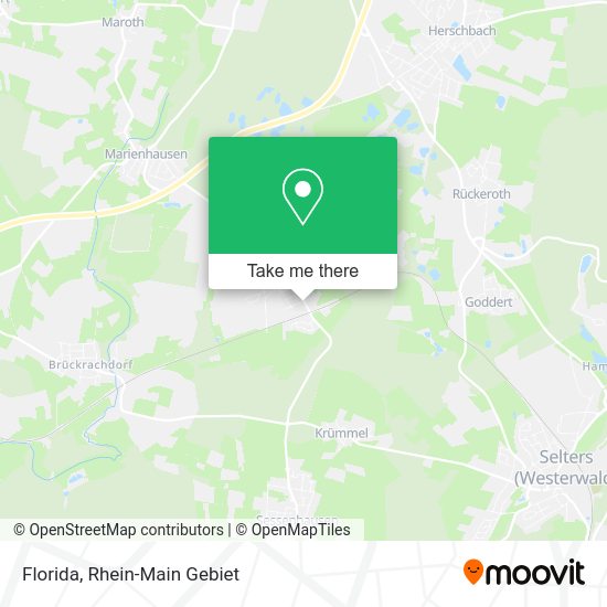 Карта Florida